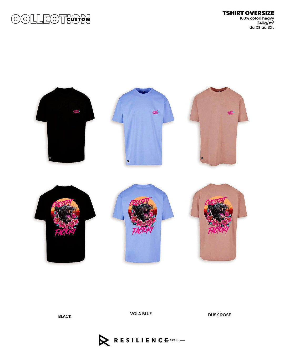 T-shirt OVERSIZE Homme Panthère Spring Summer 2025