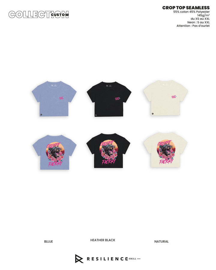 Crop Top Femme Panthère Spring Summer 2025