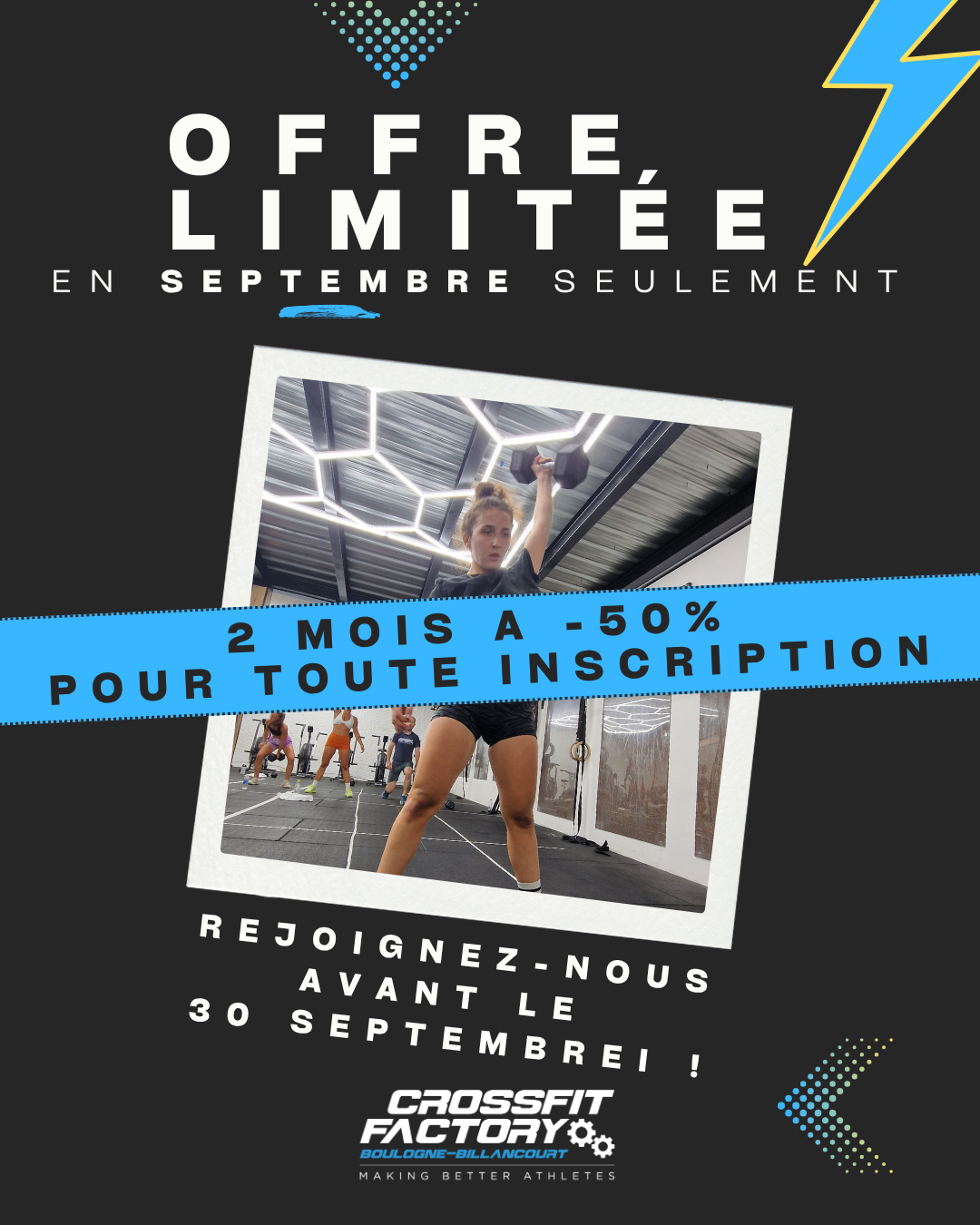 Promotion 2 mois à -50 %